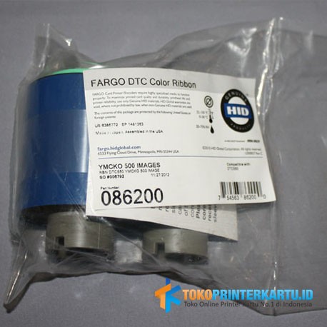 Ribbon Color YMCKO Fargo DTC550